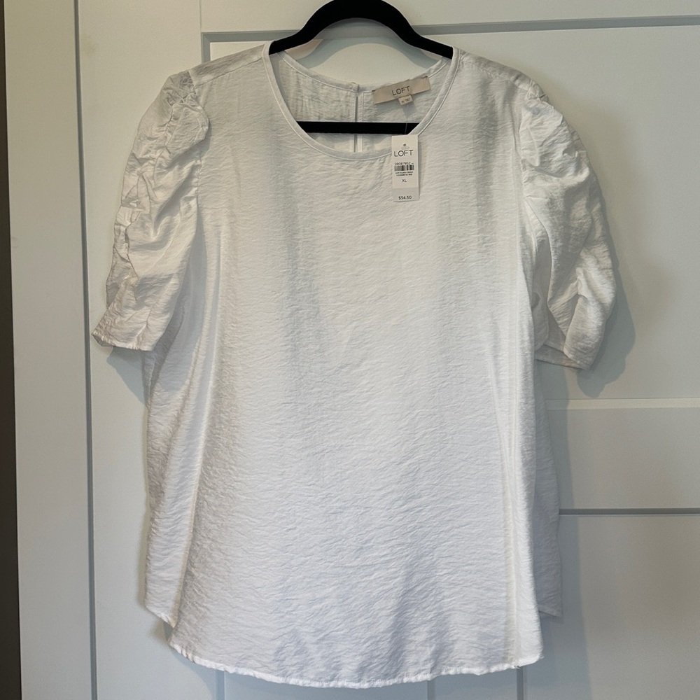 Loft puff sleeved blouse